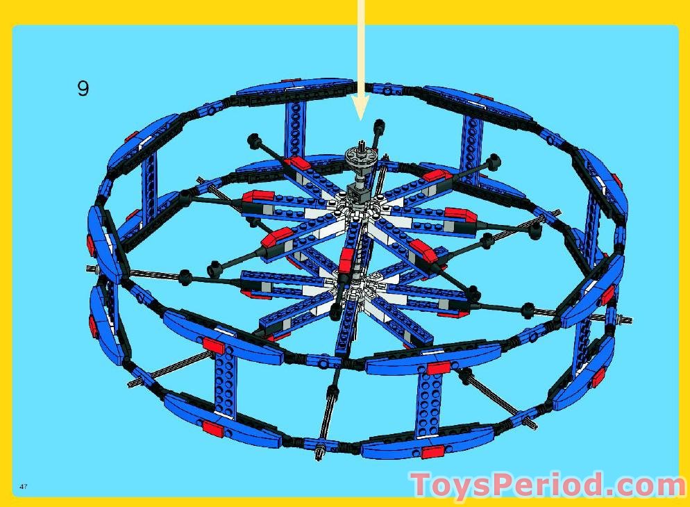 LEGO 4957 Ferris Wheel Instructions and Parts List