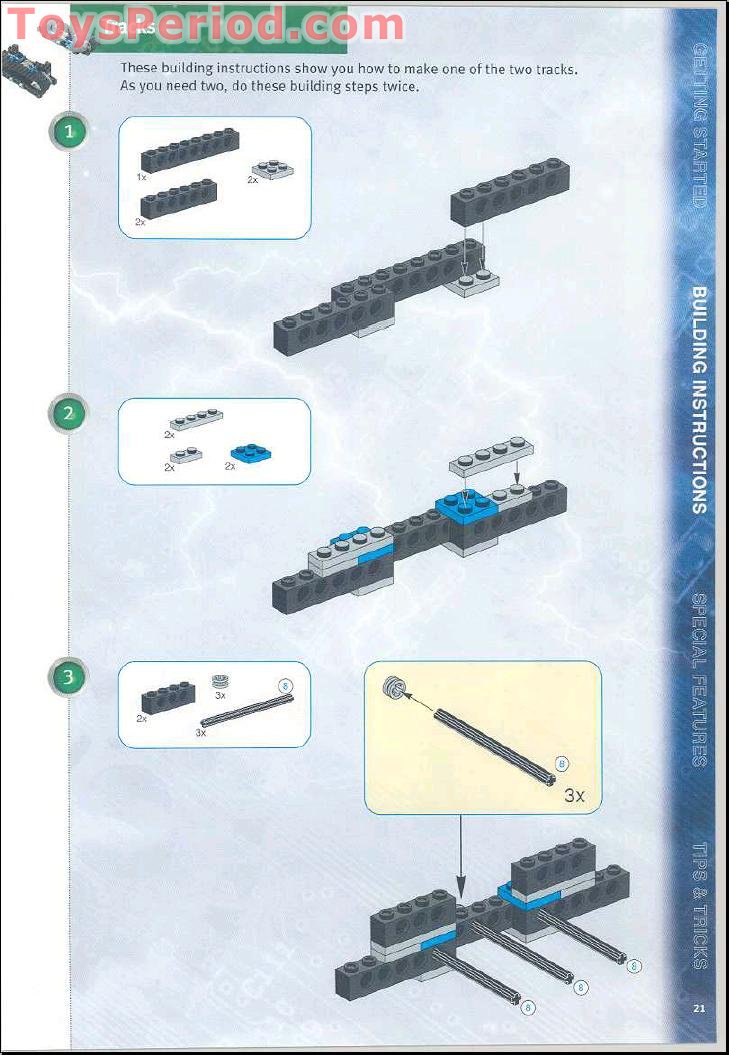 LEGO 3804 Robotics Invention System, Version 2.0 Instructions and Parts ...