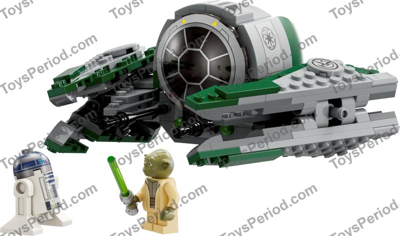 LEGO 75360 Yoda's Jedi Starfighter Set Parts List