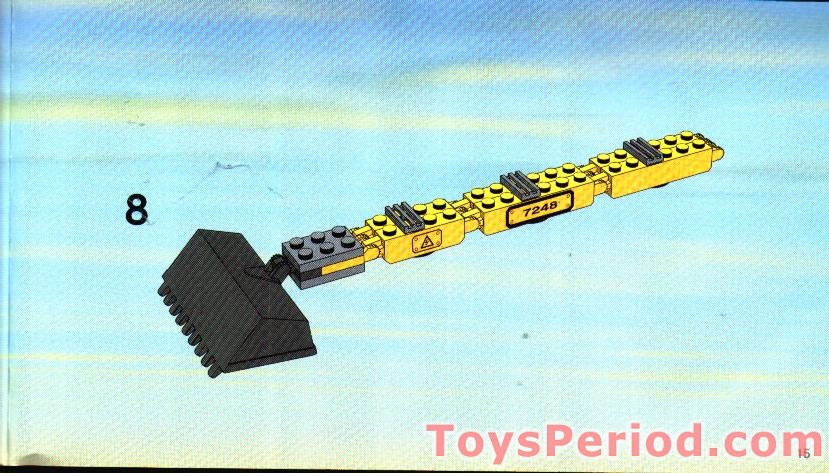 LEGO 7248 Digger Instructions and Parts List