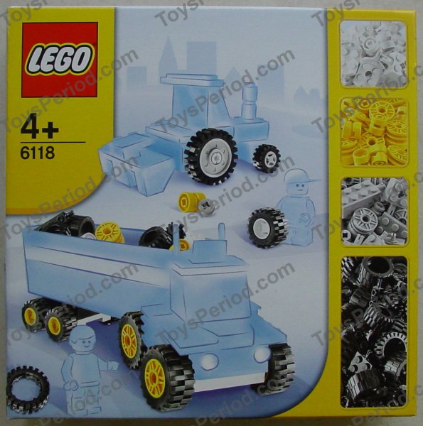 LEGO 6118 Wheels Set Inventory and Instructions - Guide