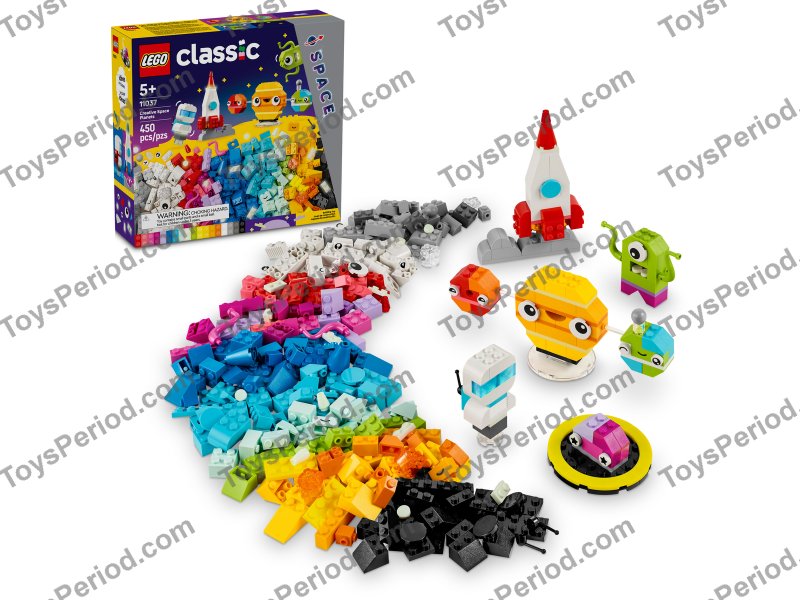 エナプとれか LEGO 11037 Creative Space Planets Set Parts List