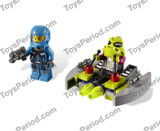 LEGO 7049 Alien Striker Instructions and Parts List