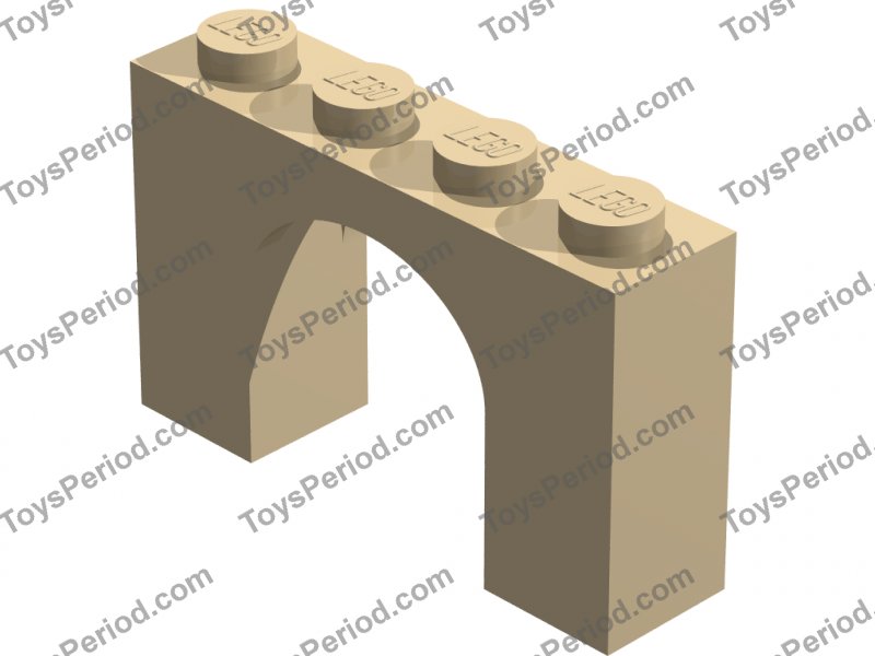 LEGO Lot of 2 Black 1x4x2 Arch Brick Pieces LEGO Lot of 2 Black 1x4x2 Arch Brick Pieces