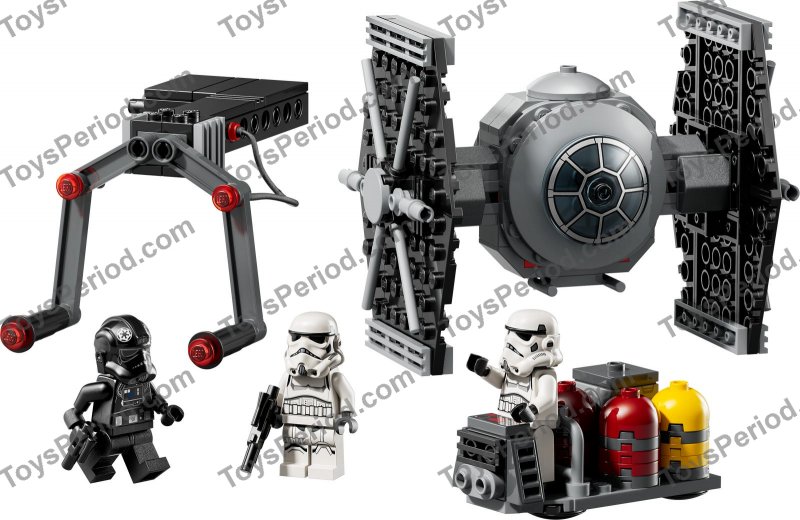 LEGO 40771 TIE Fighter with Imperial Hangar Rack Set Parts List