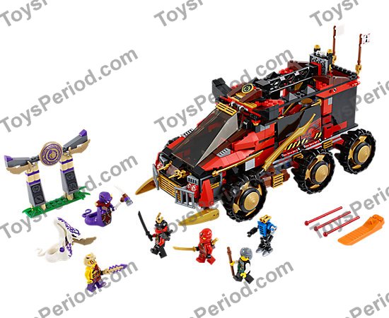 LEGO 70750 Ninja DB X Set Parts List