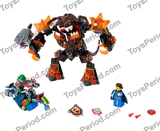 エクスカリバーとエンマ大王と5キッゾ LEGO 70325 Infernox captures the Queen Set Parts List