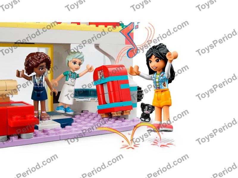 LEGO 41728 Heartlake Downtown Diner Set Parts List
