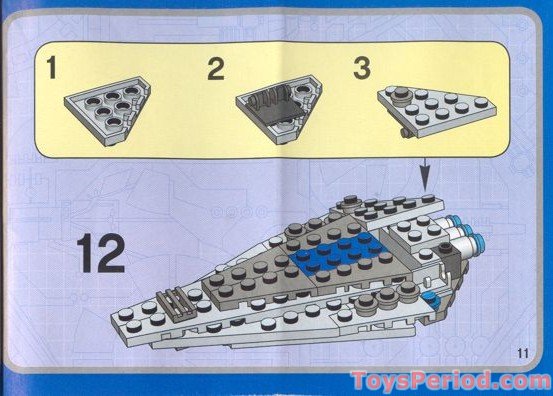 LEGO 4492 Mini Imperial Star Destroyer 