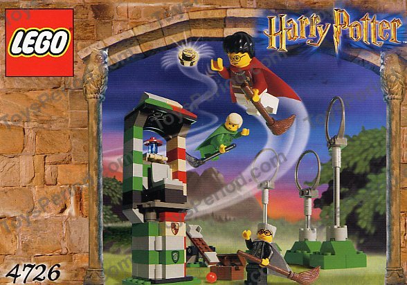 LEGO 4726 Quidditch Practice Instructions and Parts List