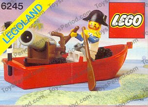 LEGO 6245 Harbor Sentry Set Parts Inventory and ...