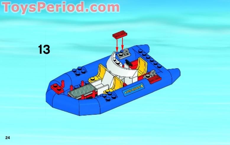 LEGO 4644 Marina Instructions and Parts List