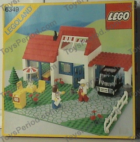 LEGO 6349 Vacation House Instructions and Parts List