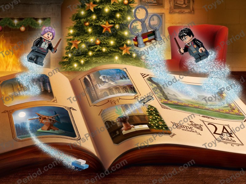宝箱 LEGO 76404 Advent Calendar 2022, Harry Potter Set Parts List