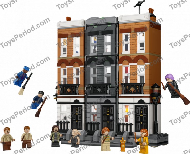 LEGO 76408 12 Grimmauld Place Set Parts List