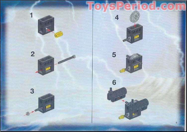 LEGO Black 6x8 Cut Out Alpha Team Wedge Part