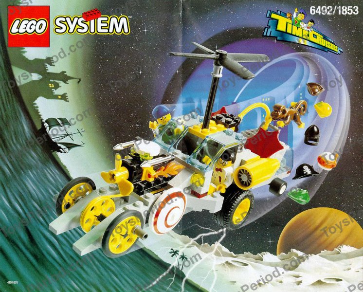 LEGO 6492 Hypno Cruiser Instructions and Parts List