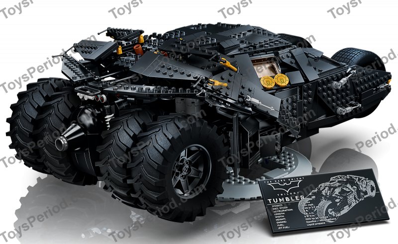 LEGO 76240 Batman Batmobile Tumbler Set Parts List