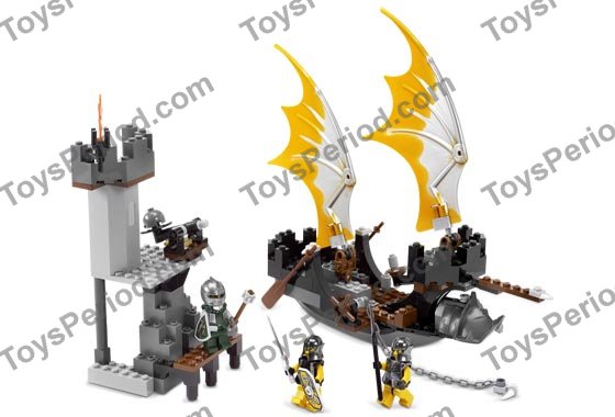 リサージ セット LEGO 8821 Rogue Knight Battleship Instructions and Parts List
