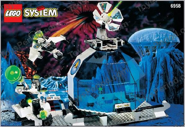 LEGO 6958 Android Base Instructions and Parts List