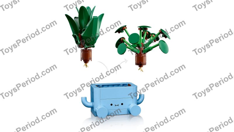 LEGO 10349 Happy Plants Set Parts List