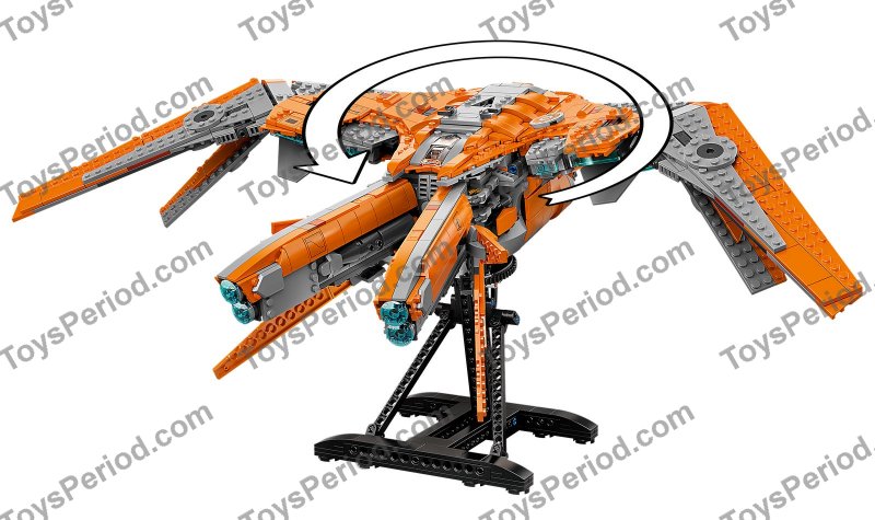 LEGO 76193 The Guardians' Ship Set Parts List