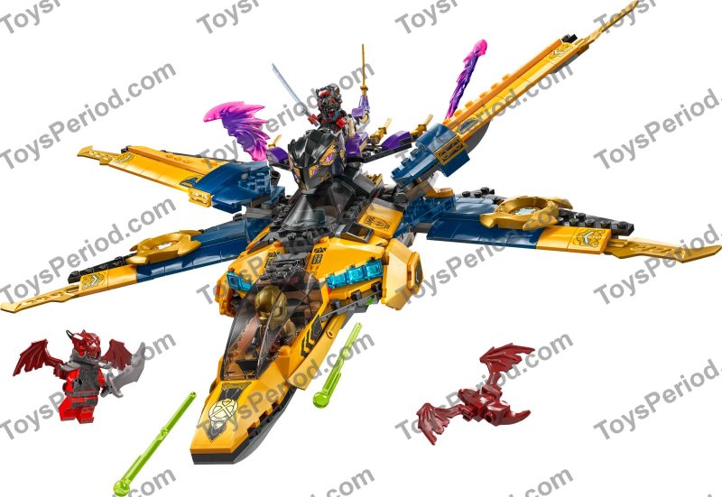 LEGO 71833 Ras and Arin's Super Storm Jet Set Parts List