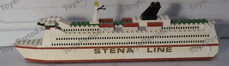 B Stena Ferry Line 1991 Precut Custom Replacement Stickers for Lego Set 1548