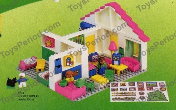 LEGO 2794 Family House Set Parts List LEGO 2794 Family House Set Parts List