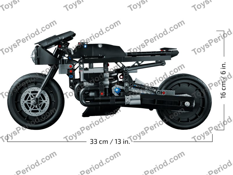 LEGO 42155 The Batman - Batcycle Set Parts List