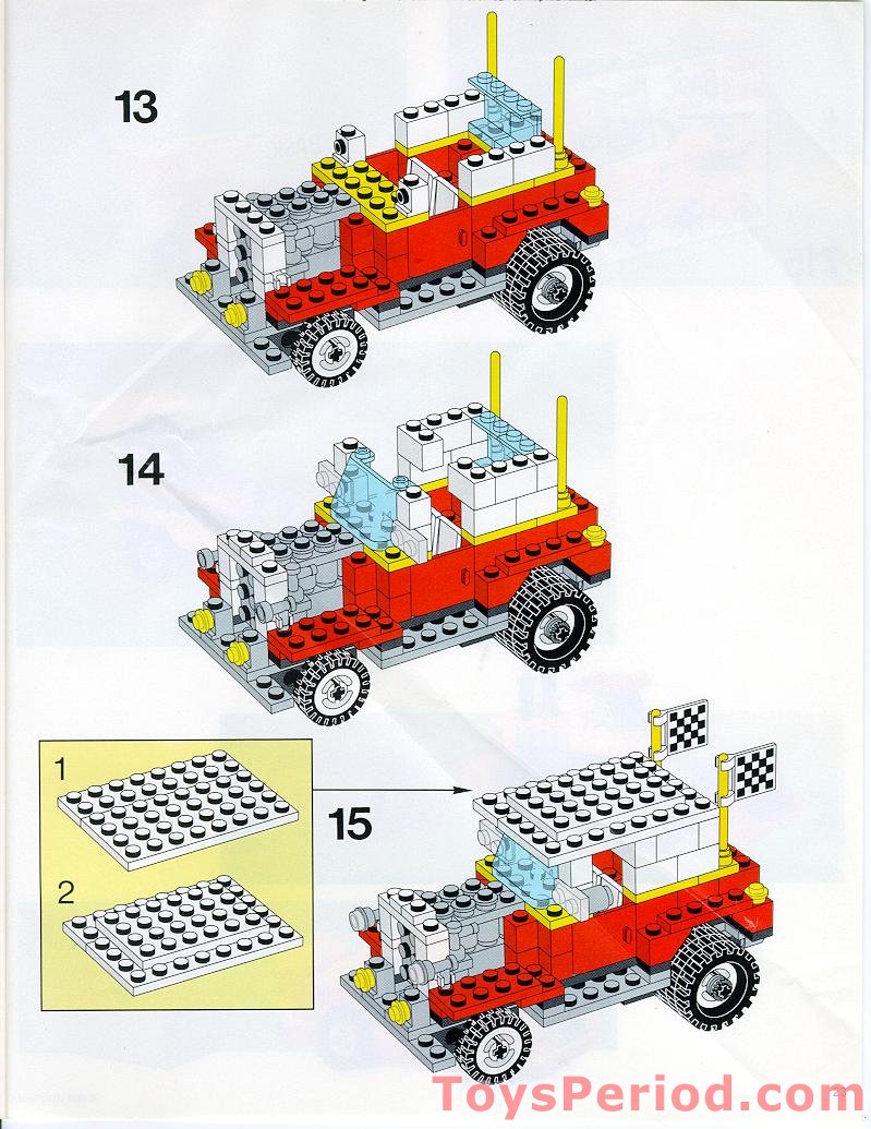 LEGO 715 Basic Building Set 7 Plus Instructions and Parts List