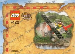 LEGO 7422-1 Airplane Instructions and Parts List
