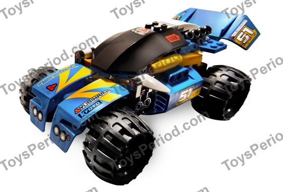 LEGO 8494 Ring of Fire Instructions and Parts List