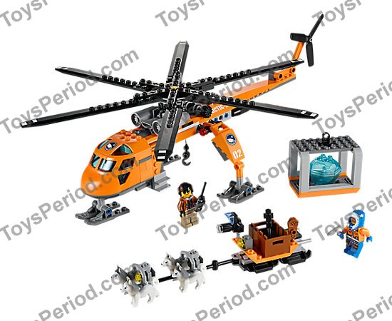LEGO 60034 Arctic Helicrane Set Parts List