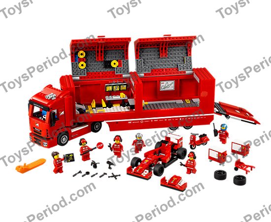 LEGO 75913 F14 T & Scuderia Ferrari Truck Set Parts List