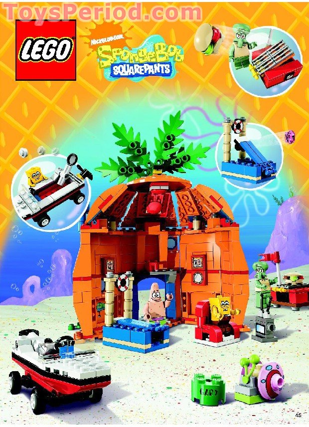 lego spongebob good neighbors at bikini bottom