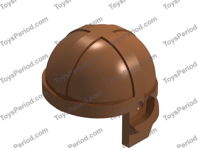 Lego AVIATOR Helmet with Goggles Minifigure Hat Accessory Reddish Brown NEW!