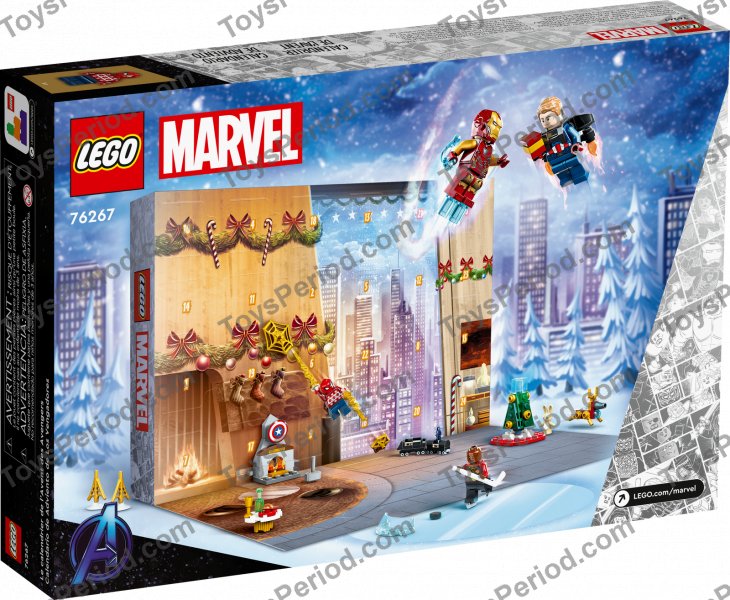 LEGO 76267 Advent Calendar 2023, Super Heroes, Avengers Set Parts List