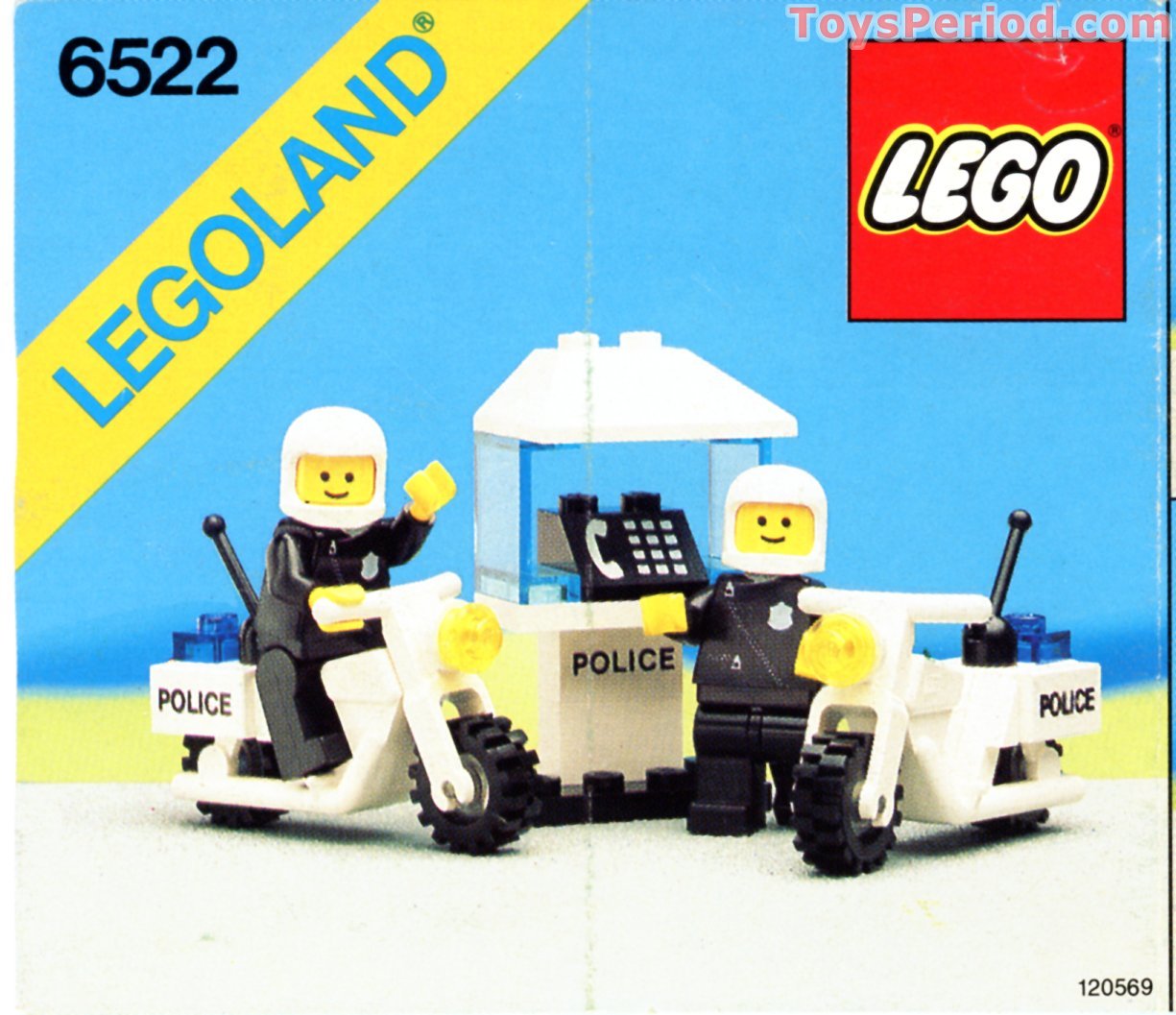 LEGO 6522 Highway Patrol Instructions and Parts List