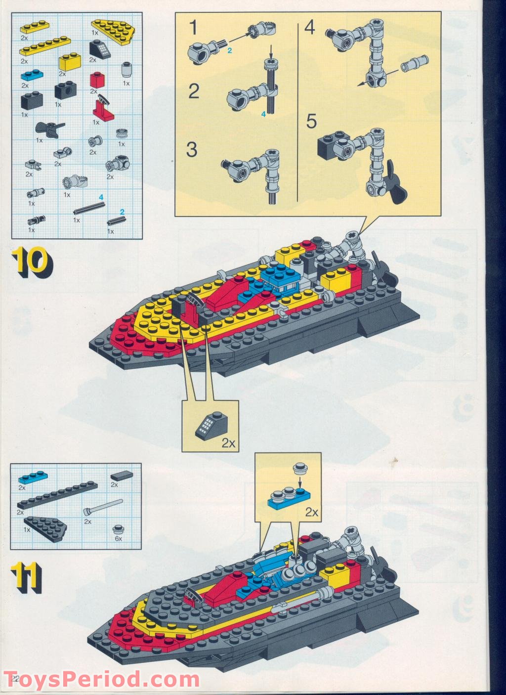 LEGO 5581 Magic Flash Instructions and Parts List