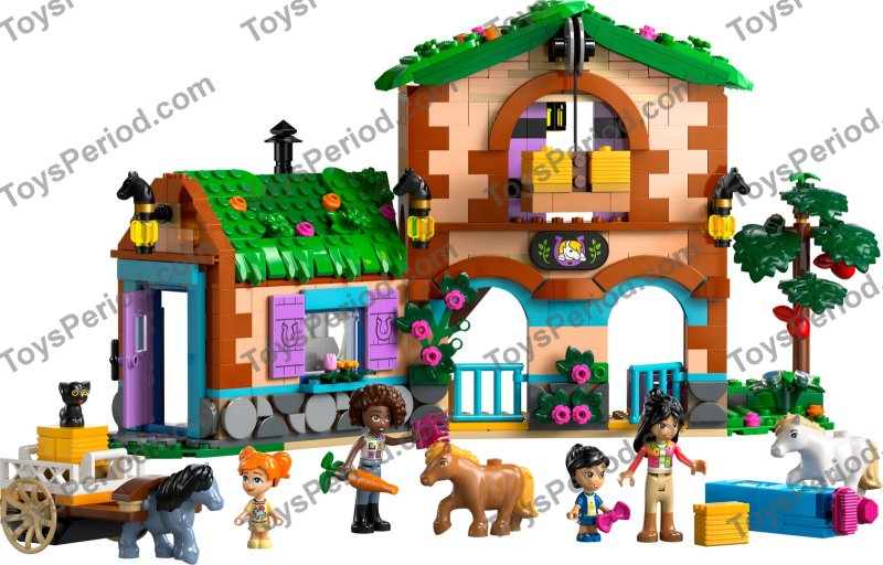 LEGO 42654 Pony Ranch & Stable Set Parts List
