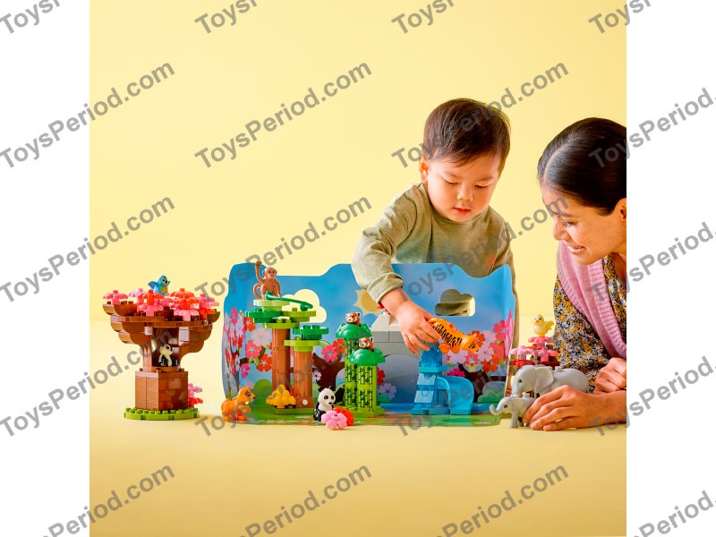 LEGO 10974 Wild Animals of Asia Set Parts List
