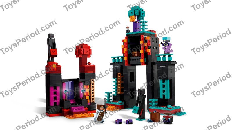 LEGO 21279 The Enderman Tower Set Parts List
