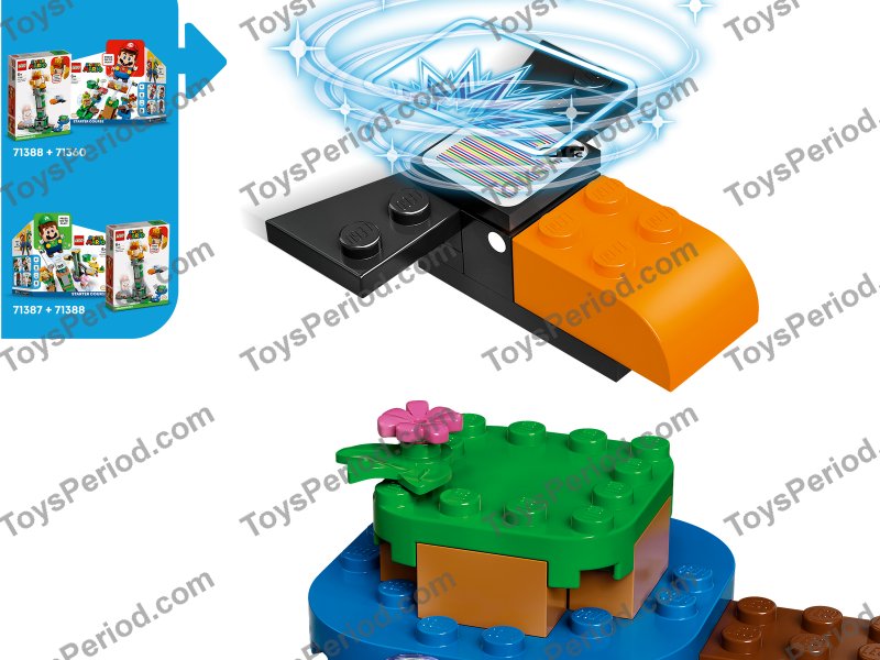 LEGO 71388 Boss Sumo Bro Topple Tower - Expansion Set Parts List