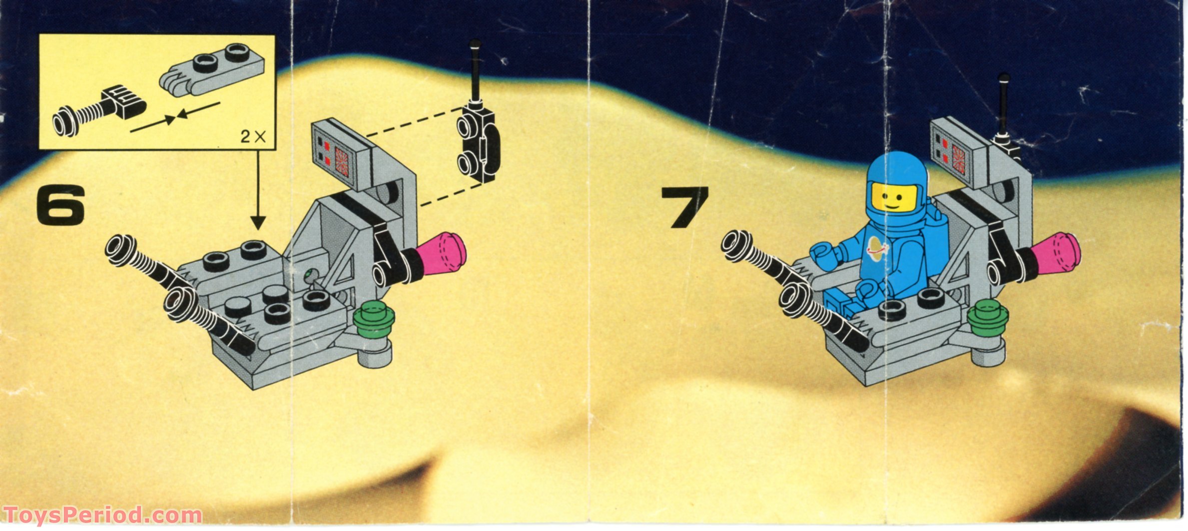 LEGO 6809 XT-5 and Droid Instructions and Parts List