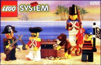 LEGO 6252 Sea Mates Vintage 1993 Pirate Minifigure Set LEGO 6252 Sea Mates Vintage 1993 Pirate Minifigure Set