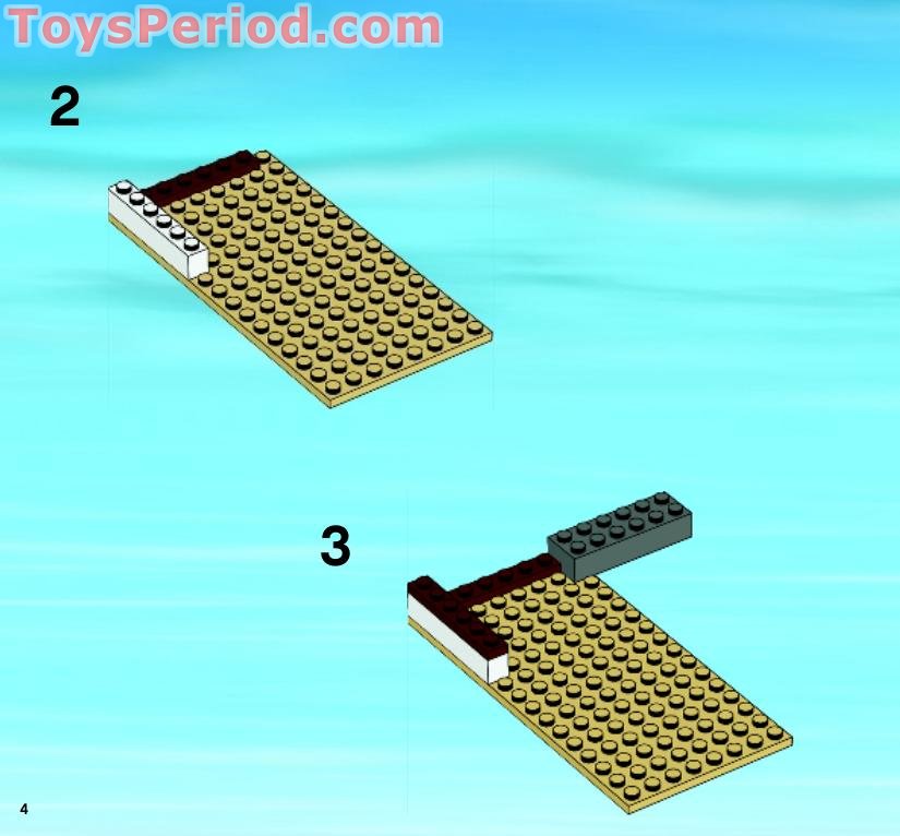 LEGO 4644 Marina Instructions and Parts List
