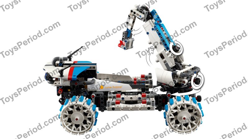 LEGO 42211 Lunar Outpost Moon Rover Set Parts List