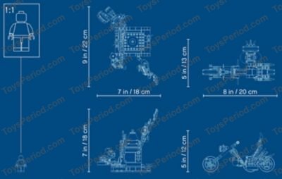 LEGO 75977 Junkrat & Roadhog Set Parts List