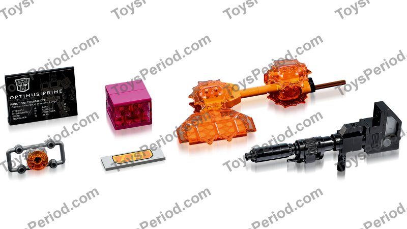 LEGO 10302 Optimus Prime Set Parts List